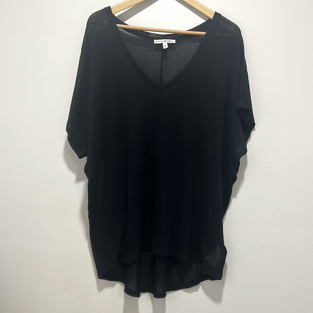 Express V Neck Blouse Women Size XL